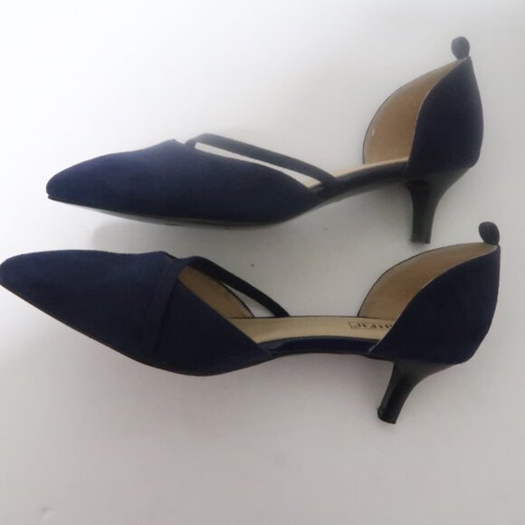IDIFU Navy Blue Women's Heels - Picture 7 of 11